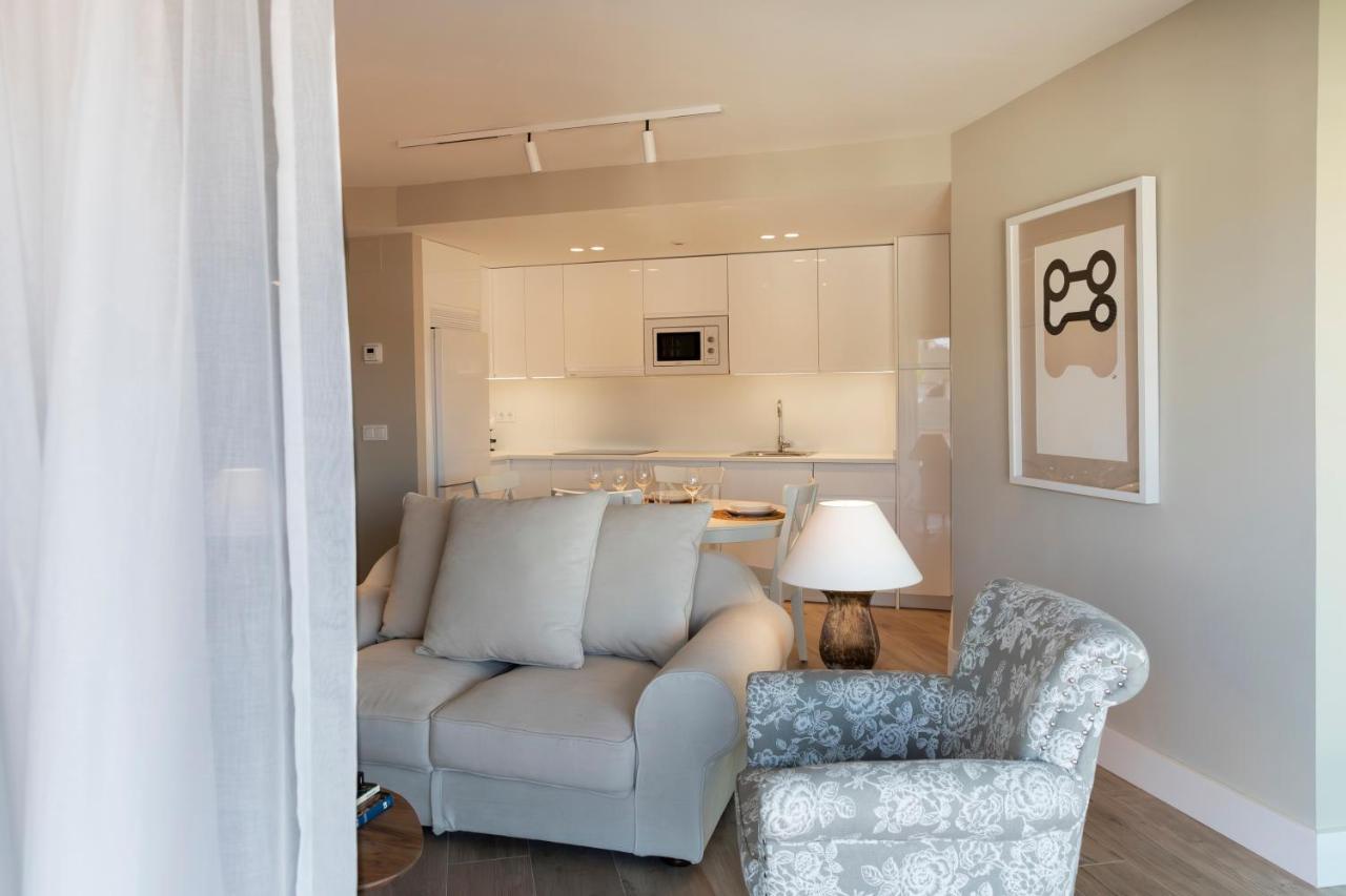 Apartamentos Plaza Center Suances Eksteriør billede